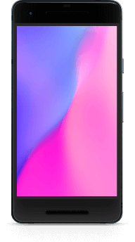 Mobile phone front view